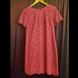 Ann Taylor - Leaf Woven Dress